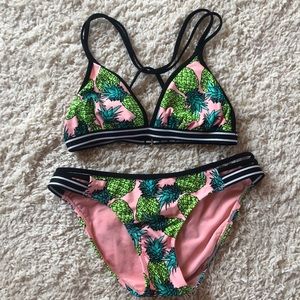 Pineapple bikini